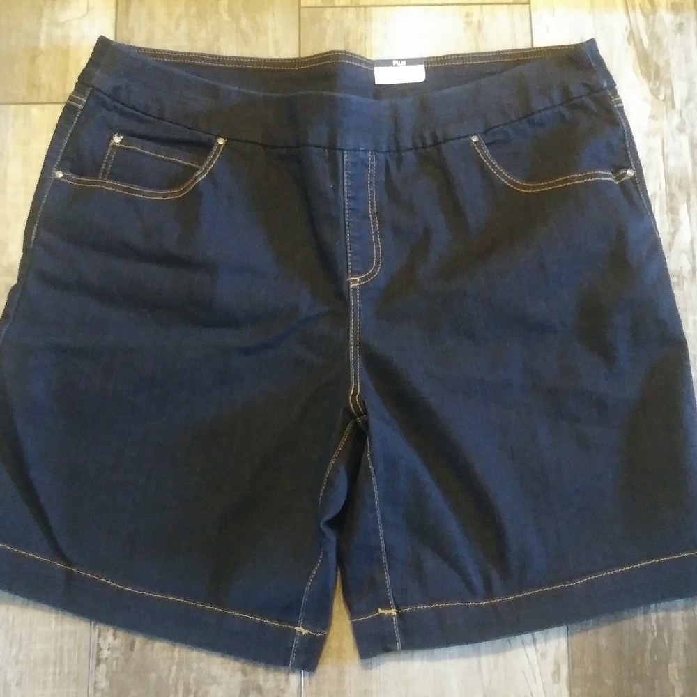 terra & sky Denim Shorts